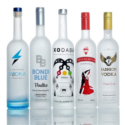 700ml 750ml 70cl 75cl Botol Vodka Botol Kaca Spirit Kustom