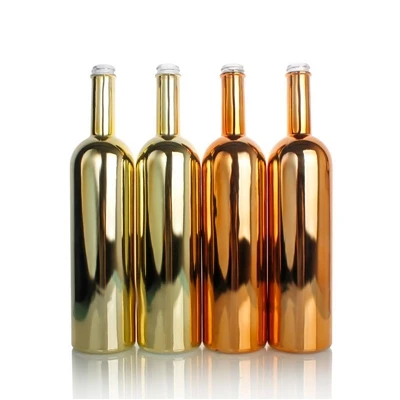 Cara memproses botol anggur kaca yang terseras