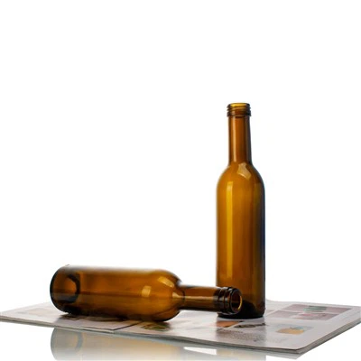 Botol kaca 375ml coklat untuk anggur